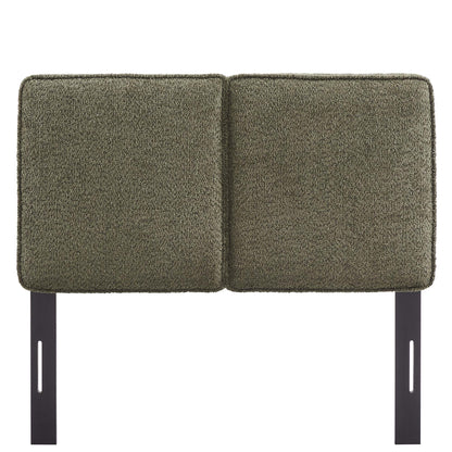 Lindee Boucle Fabric Twin Headboard by Modway