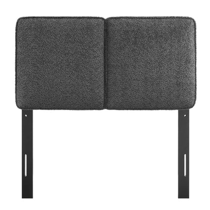 Lindee Boucle Fabric Twin Headboard by Modway
