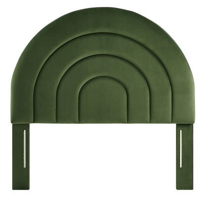 Solana Arched Performance Velvet Twin Headboard by Modway