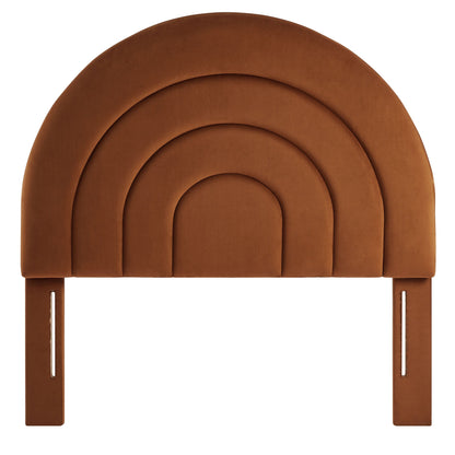 Solana Arched Performance Velvet Twin Headboard by Modway