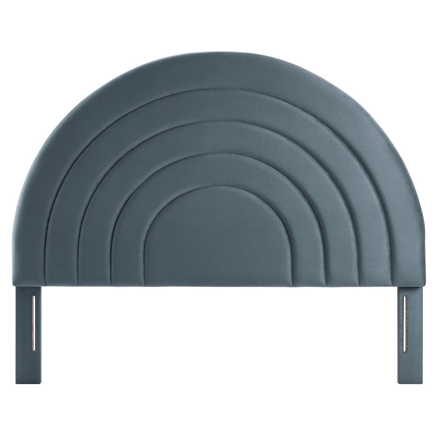 Solana Arched Performance Velvet Queen Headboard