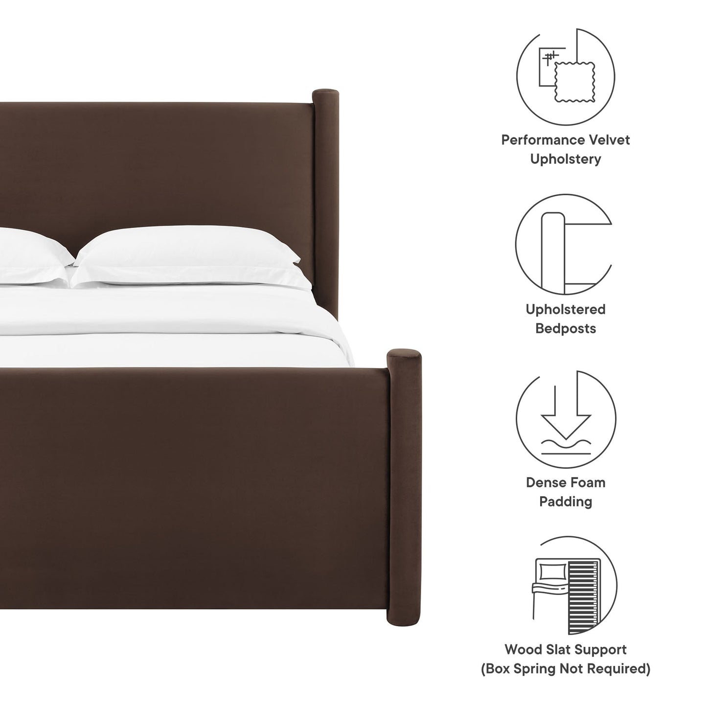 Rael Full Platform Bed by Modway