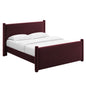 Rael Performance Velvet Queen Platform Bed by Modway