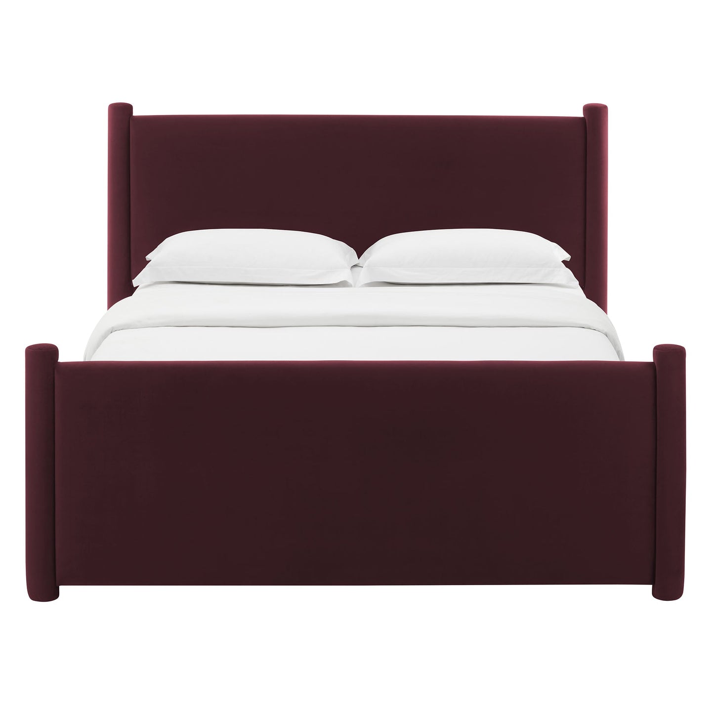 Rael Performance Velvet Queen Platform Bed by Modway