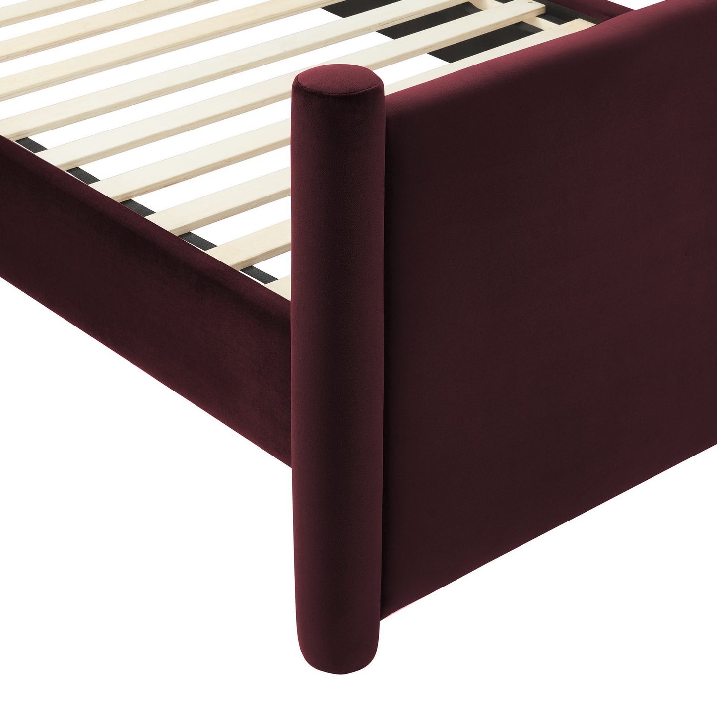 Rael Performance Velvet Queen Platform Bed by Modway