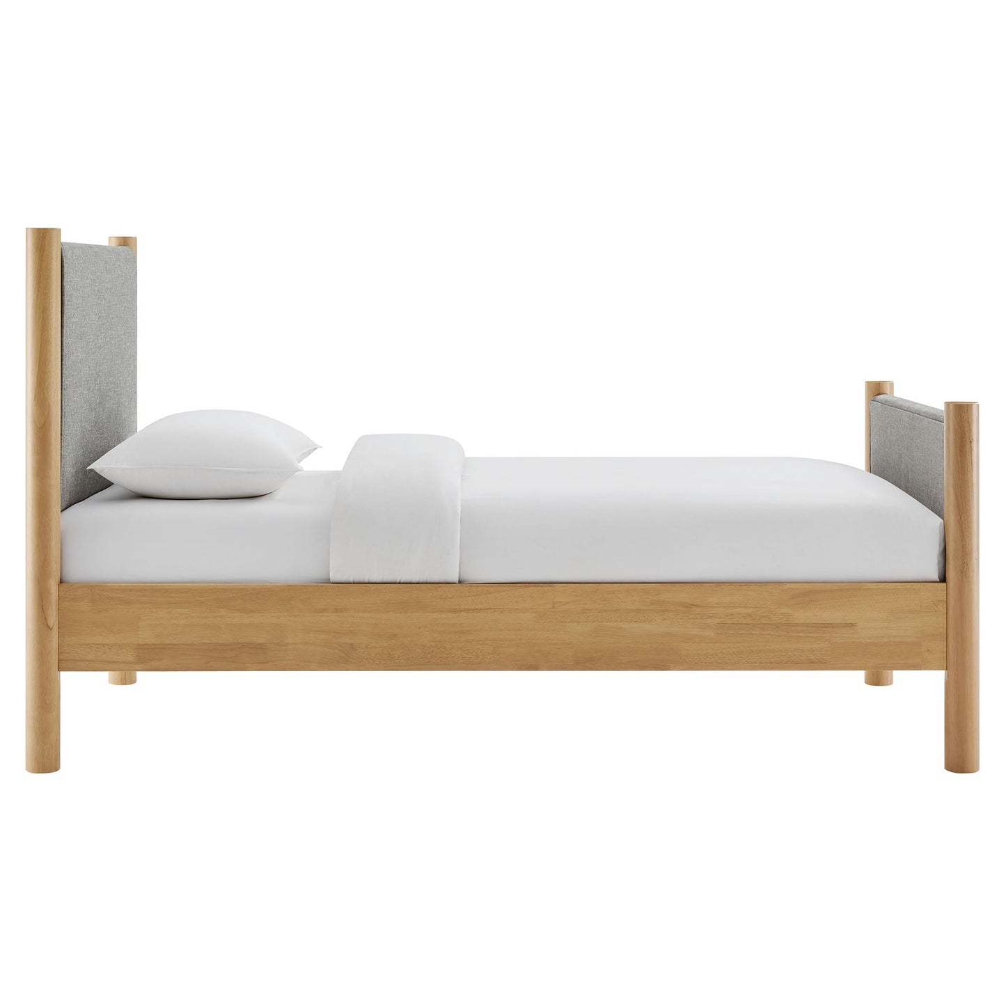 Maven Twin Size Fabric Upholstered Platform Bed by Modway