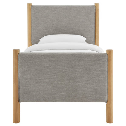 Maven Twin Size Fabric Upholstered Platform Bed by Modway