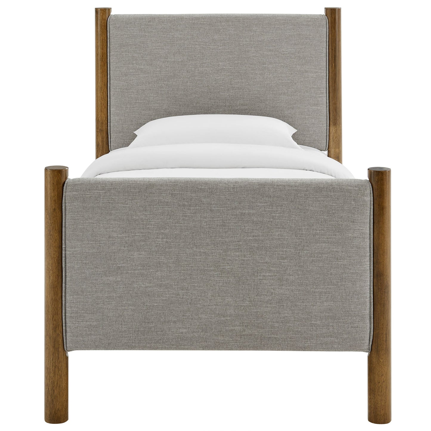 Maven Twin Size Fabric Upholstered Platform Bed by Modway