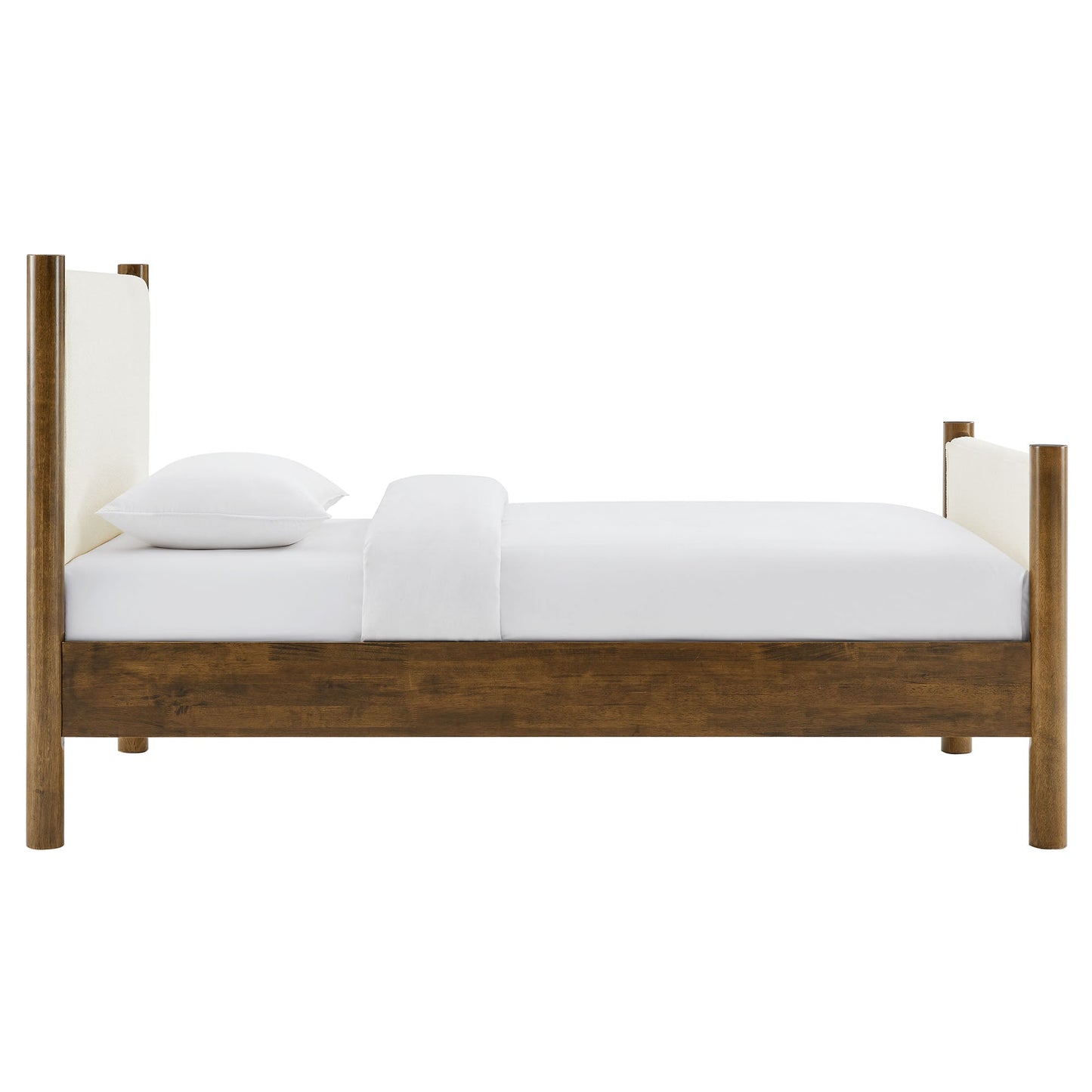 Maven Twin Size Boucle Upholstered Platform Bed by Modway