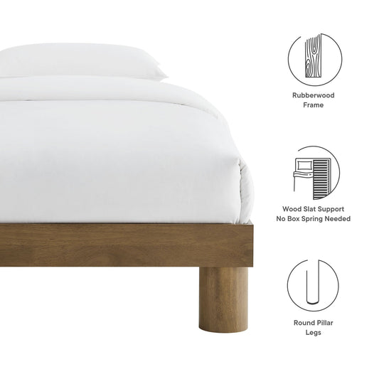 Runa Wood Platform Bed by Modway