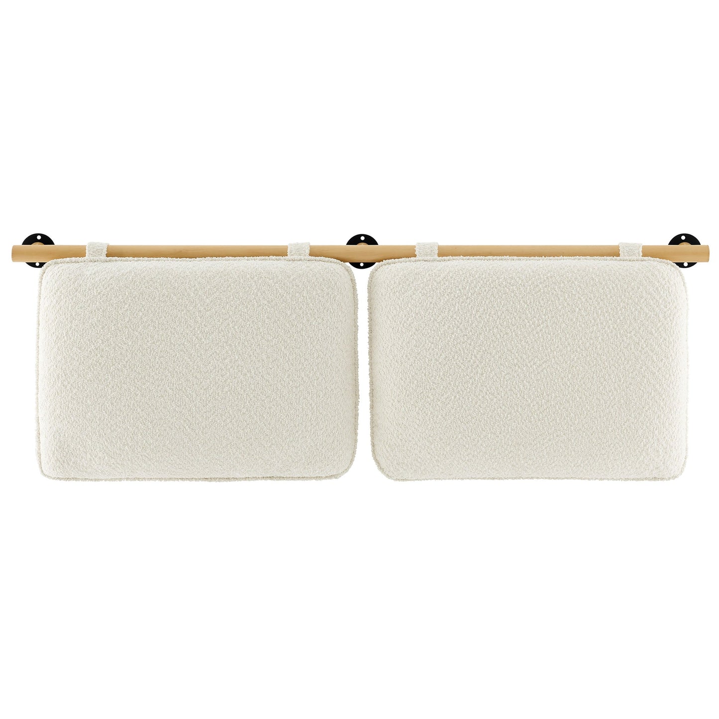 Anela Wall-Mounted Chenille Upholstered Full Headboard by Modway