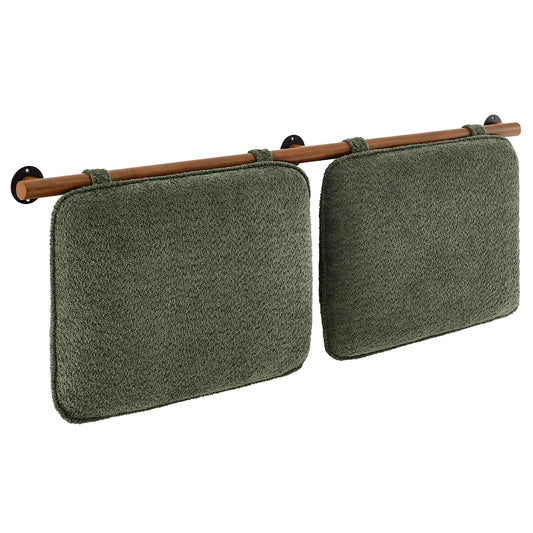 Anela Wall-Mounted Chenille Upholstered King Size Headboard