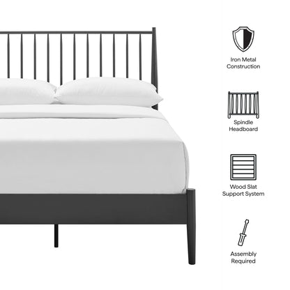 Adair Spindle Platform Bed by Modway
