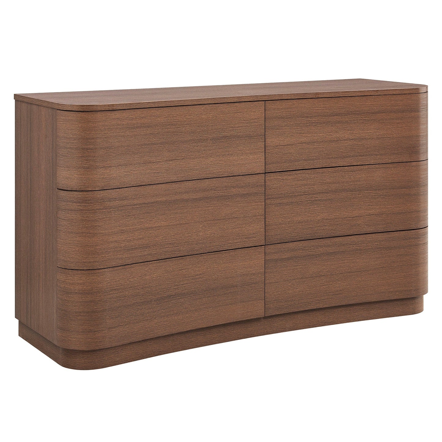 Mirae 6-Drawer Curved Dresser by Modway