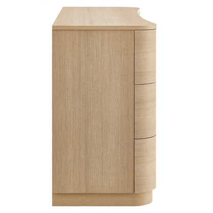 Mirae 6-Drawer Curved Dresser by Modway