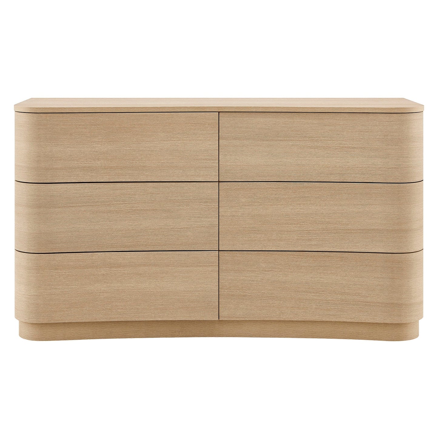 Mirae 6-Drawer Curved Dresser by Modway