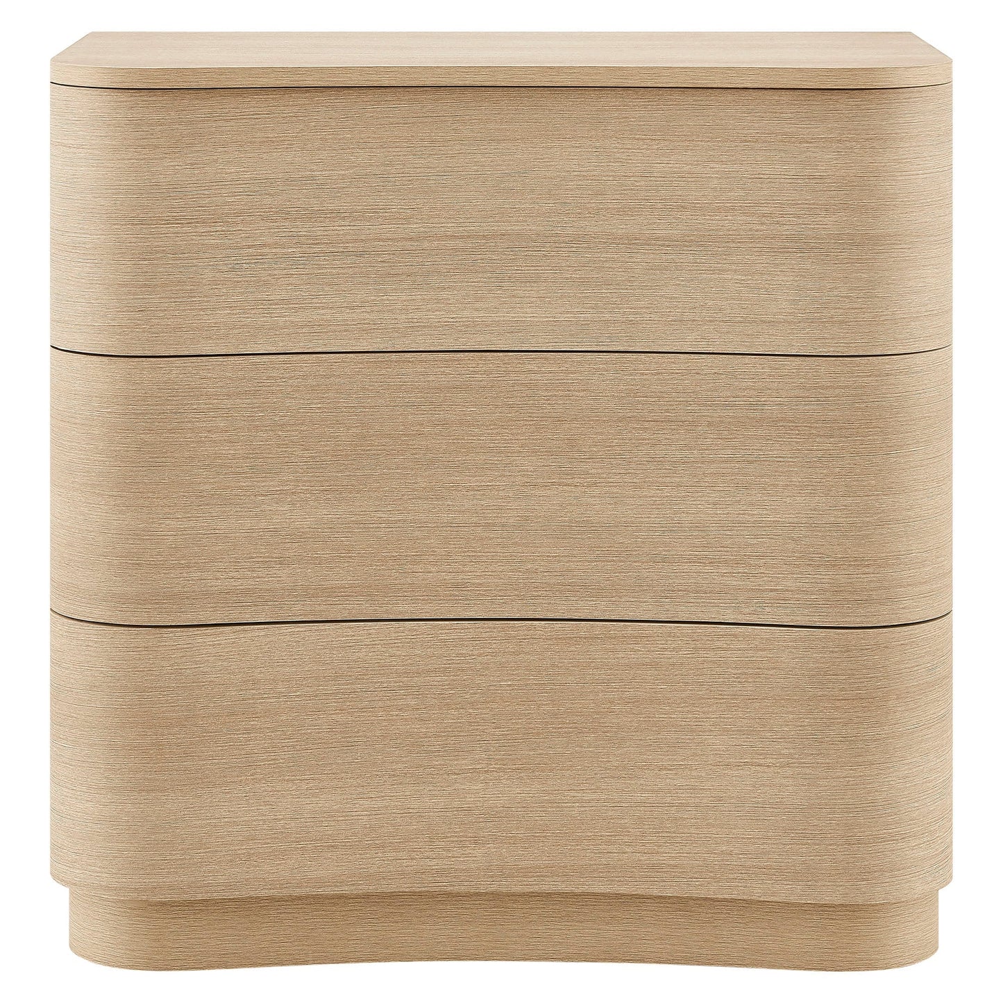 Mirae 3-Drawer Curved Compact Dresser by Modway