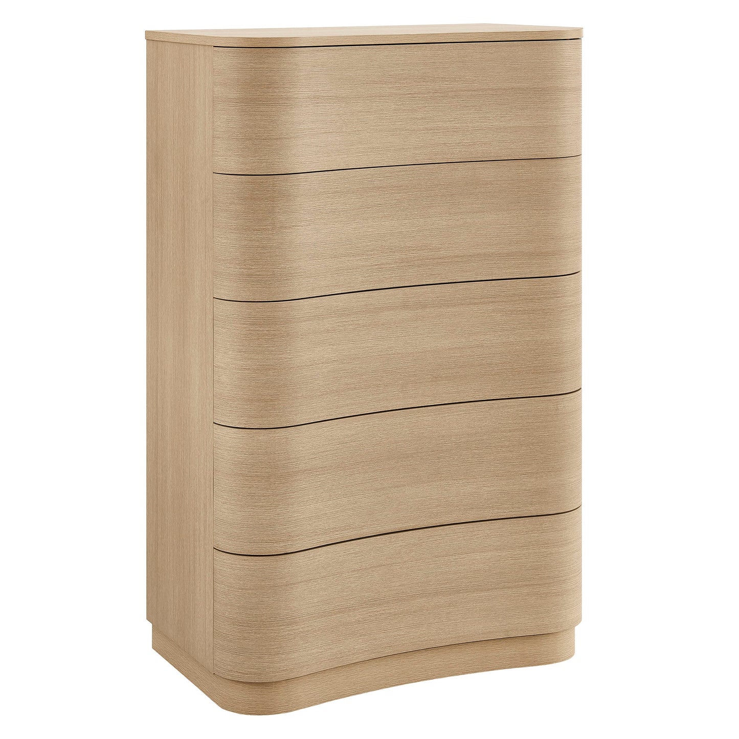 Mirae 5-Drawer Curved Dresser Chest by Modway
