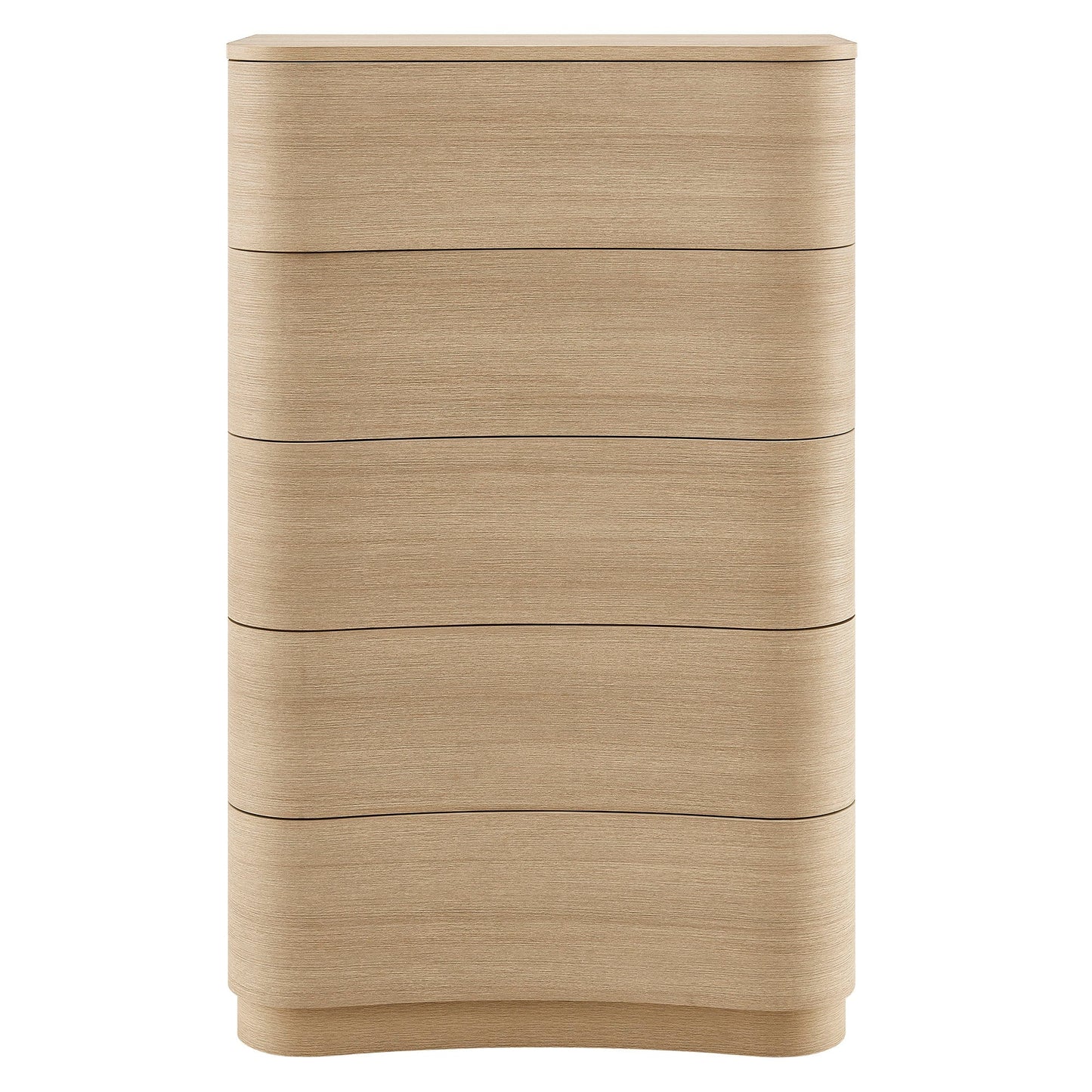 Mirae 5-Drawer Curved Dresser Chest by Modway