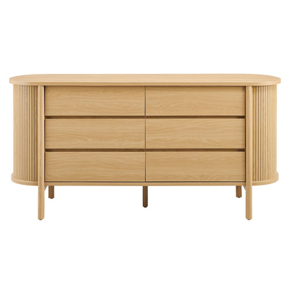 Cadence 6-Drawer Curved Dresser by Modway