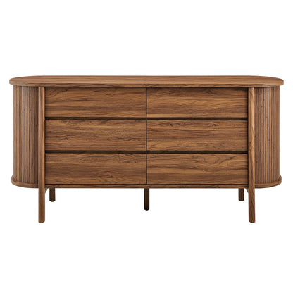 Cadence 6-Drawer Curved Dresser by Modway