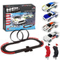 MR-02 Slot Car Racing Set – Deluxe Electric Race Track with 4 Cars & Dual Controllers