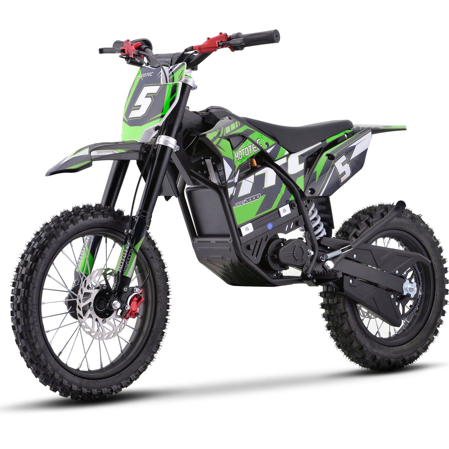 60V 2 kW Lithium Electric Dirt Bike (2,000 Watts)
