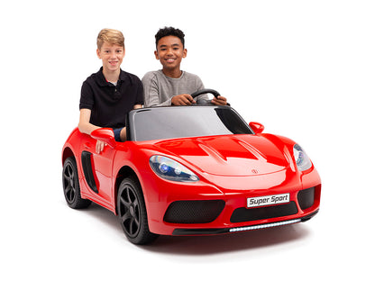 2 Seater Porsche Style Ride On Electric Car For Children To Adults