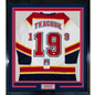 Framed Autographed/Signed Matthew Tkachuk 35x39 Florida White Retro Hockey Jersey JSA COA