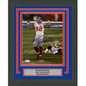 Framed Autographed/Signed Michael Strahan New York Giants 8x10 Football Photo JSA COA