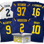 Autographed/Signed University of Michigan College Football Jersey Mystery Box with PSA JSA or Beckett COA