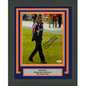 Framed Autographed/Signed Mike Ditka Middle Finger Flipping Off Chicago Bears 8x10 Football Photo JSA COA