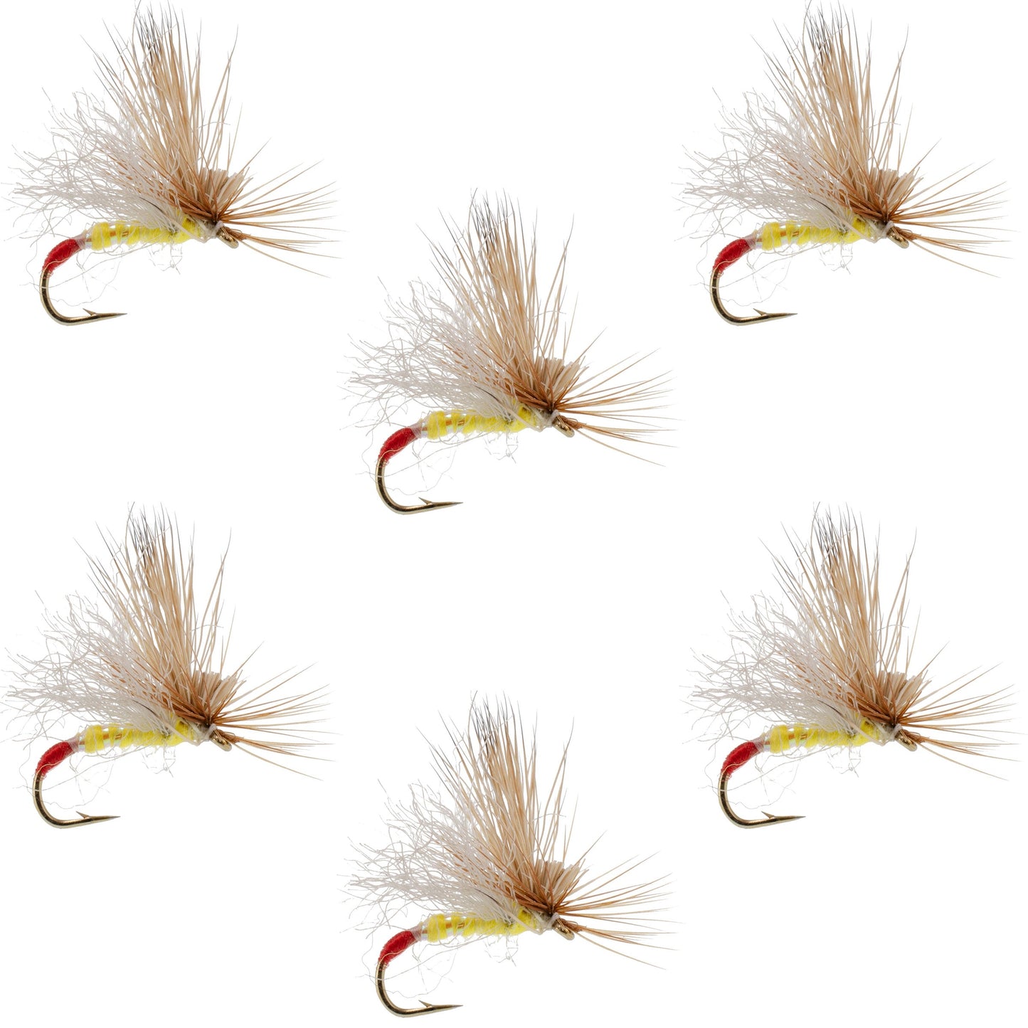 Yellow Sally Missing Link Stonefly - 6 Flies Hook Size 14