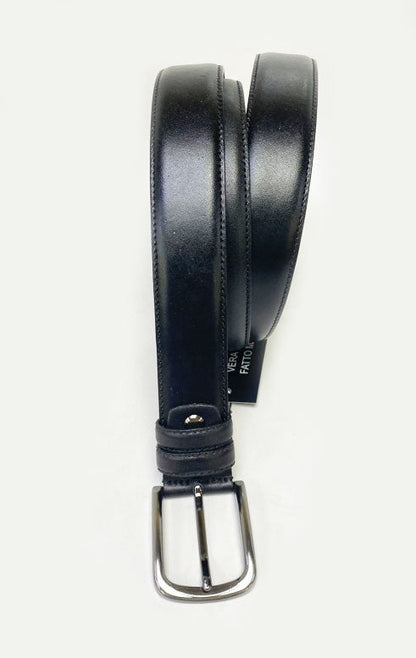 Maurice Leather Belt - Black