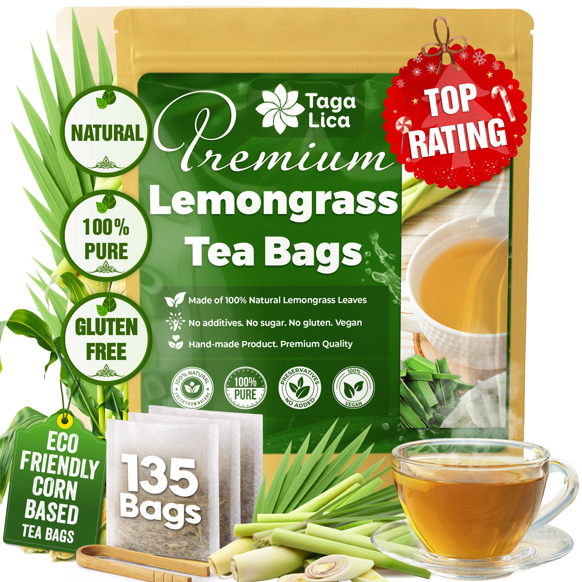 Lemongrass Tea Bags