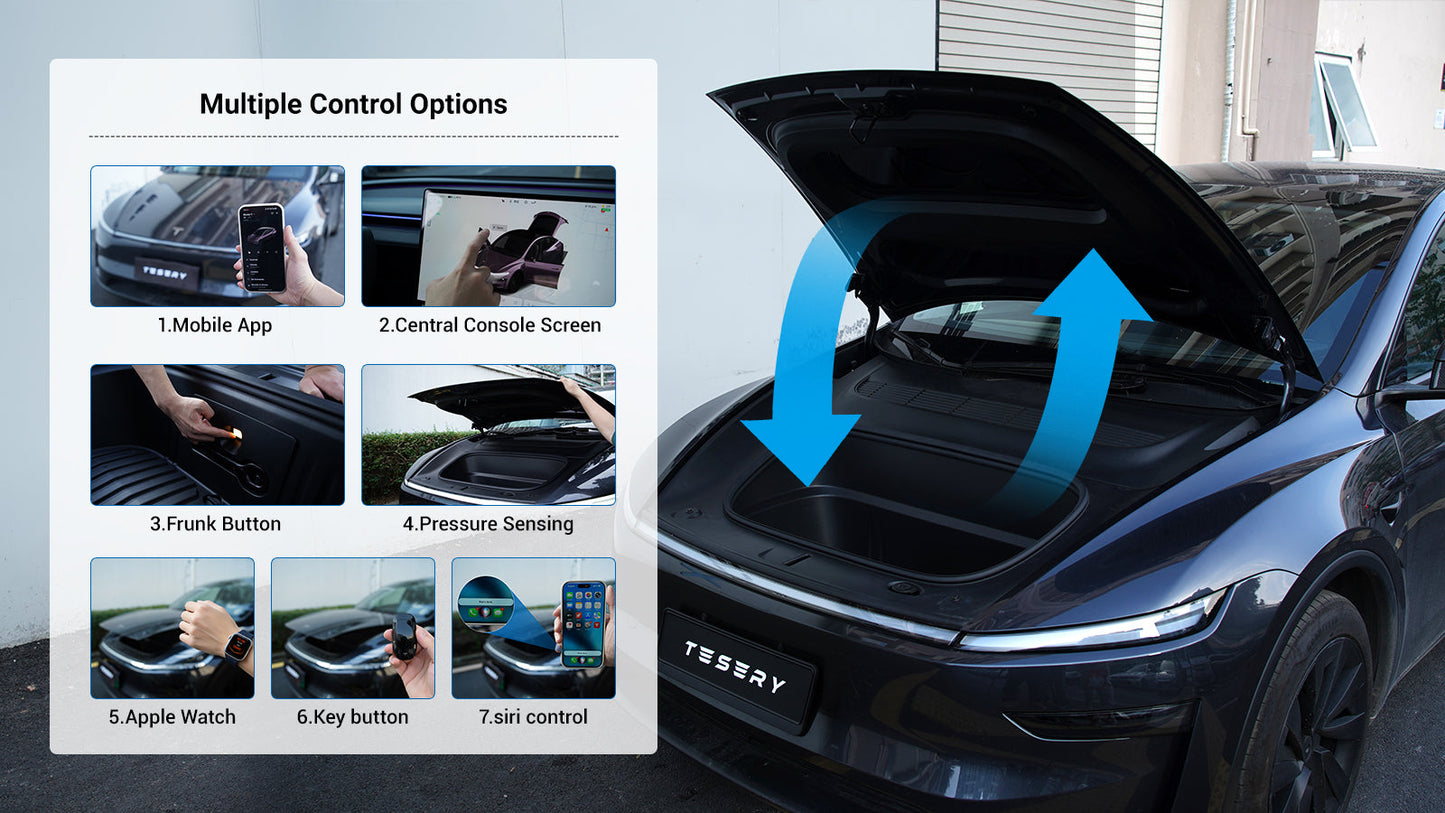 Electric Frunk System for Model Y Juniper | Hands-Free Automatic Opener | TESERY
