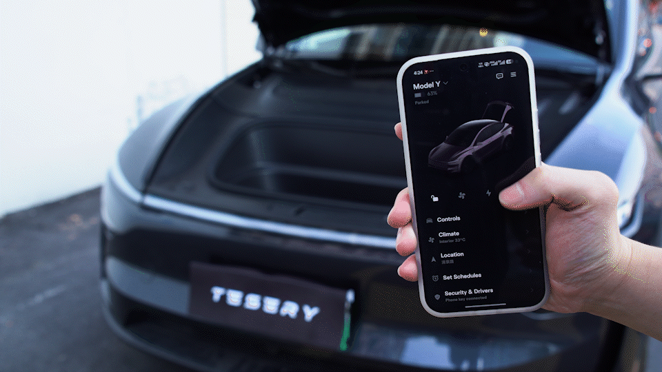 Electric Frunk System for Model Y Juniper | Hands-Free Automatic Opener | TESERY