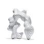 Modern Abstract Spiral Sculpture for Contemporary Table Decor