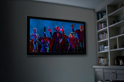 HoliScapes® USB Projector Kit - Monster Bash + Projector + 48" x 72" Projection Screen