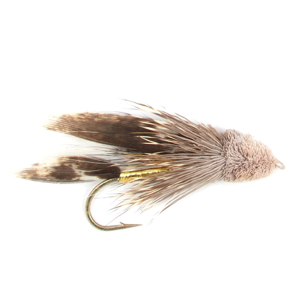 Muddler Minnow Streamer Fly - 6 Flies Size 12
