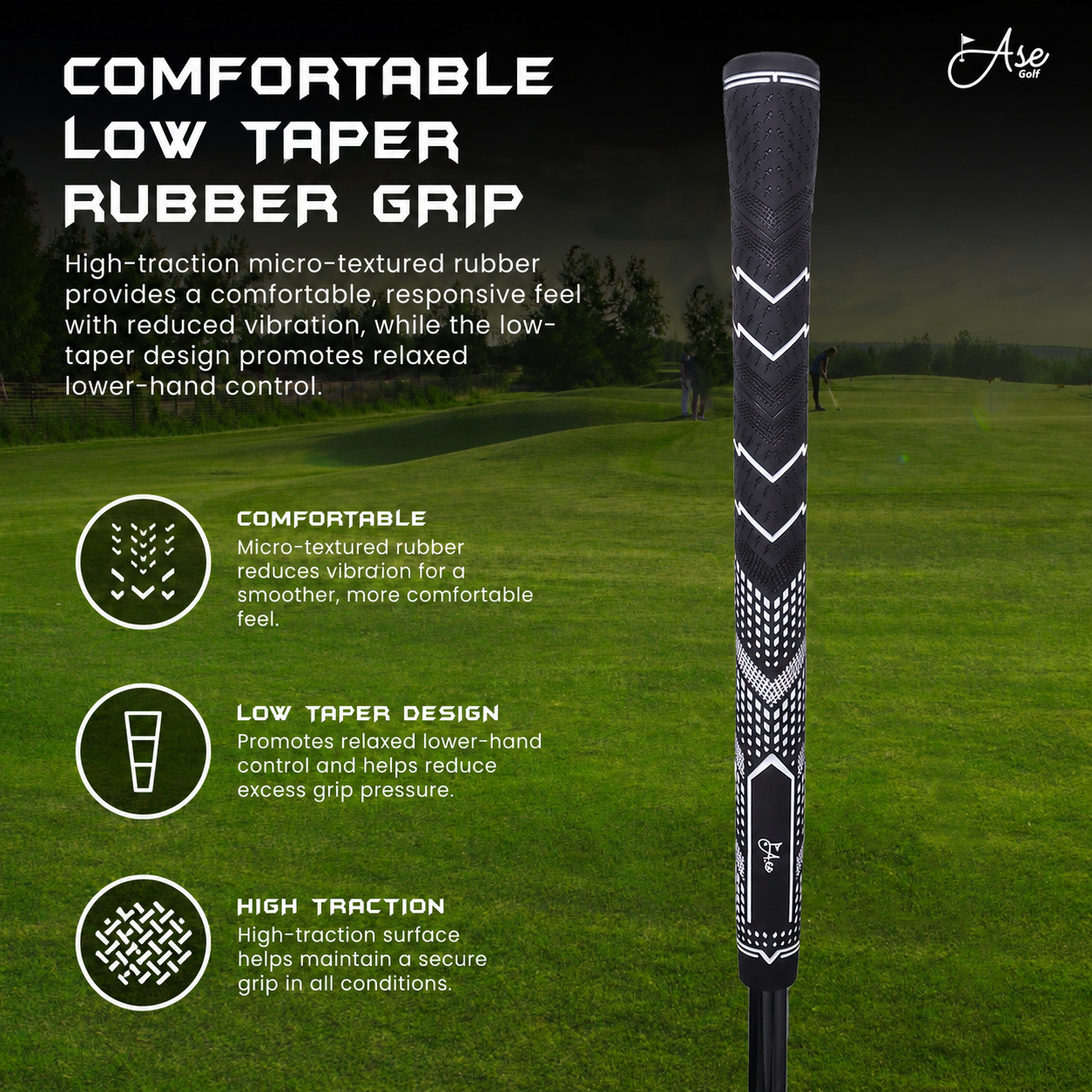 Ase BLACKOUT 3-Piece Wedge Set (52,56,60)
