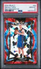 Graded 2024 Panini Select Nikola Topic #89 Red Cracked Ice Rookie RC Basketball Card PSA 10 Gem Mint