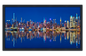 Professionally Framed New York City Skyline High-Resolution Panoramic Photo 12x22 Wall Art
