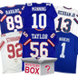 Autographed/Signed New York Football Jersey Mystery Box with PSA JSA or Beckett COA