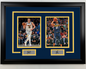 Framed Nikola Jokic & Jamal Murray Denver Nuggets 17x23 Dual Basketball Photo
