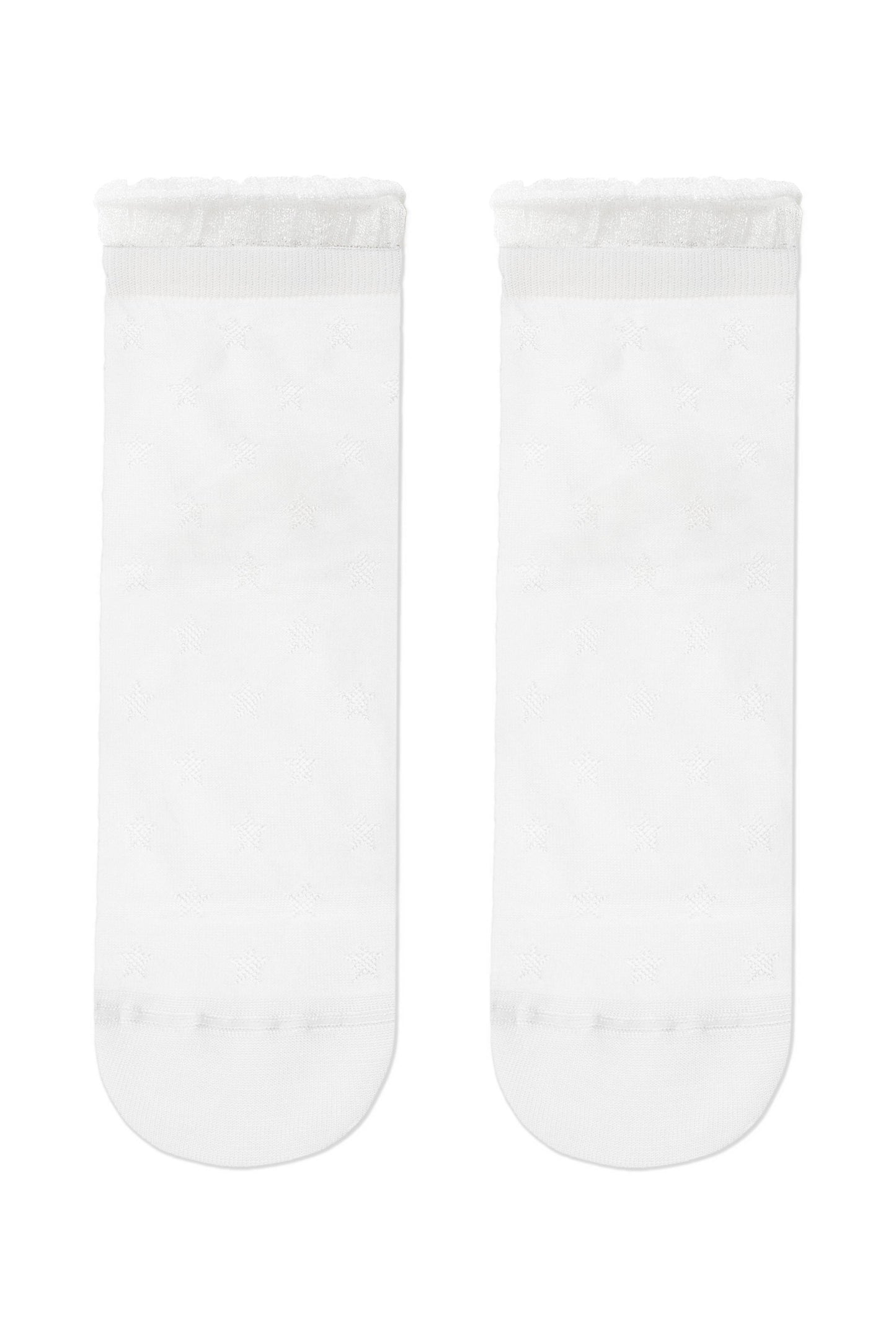 Conte Socks Classic - 491 Decorative Transparent Mesh