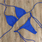 Neck strap-on bikini swimsuit sexy belt chest pad split swimsuit strap three-point swimsuit suit women