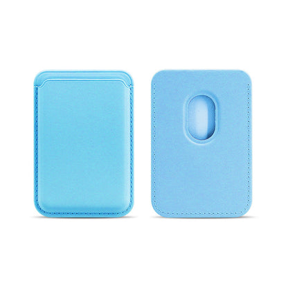 Applicable to Apple 15Magsafe magnetic card bag iPhone mobile phone card bag card holder PU magnetic suction