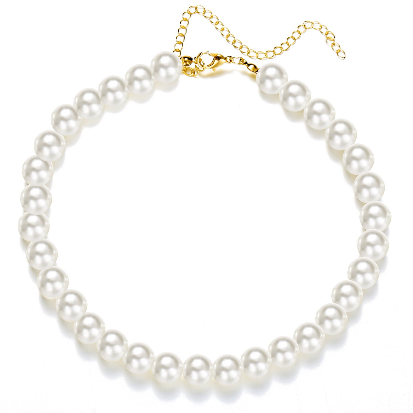 Multi-Layer Baroque Pearl Choker Necklace for Women