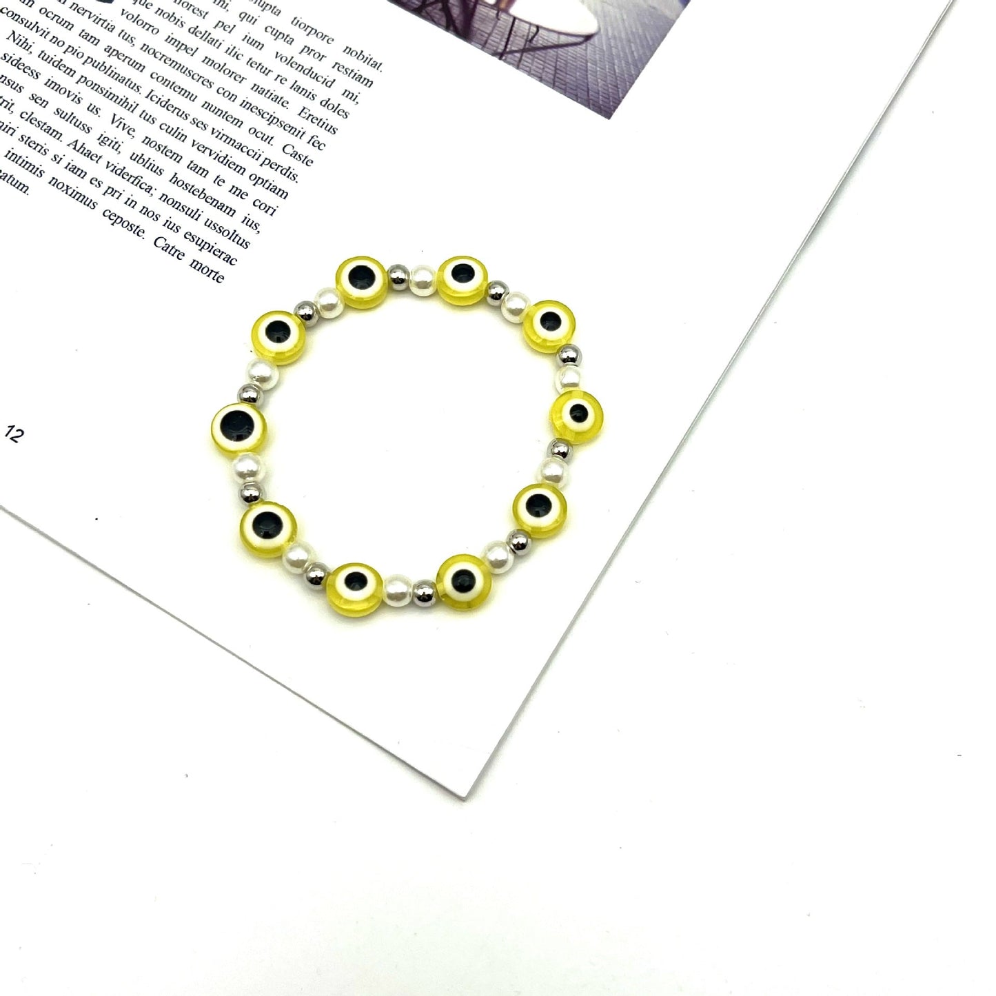 Vintage Blue Eyes Devil Eye Bracelet